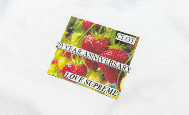 The CLOT x Supreme Tee Releases August 4