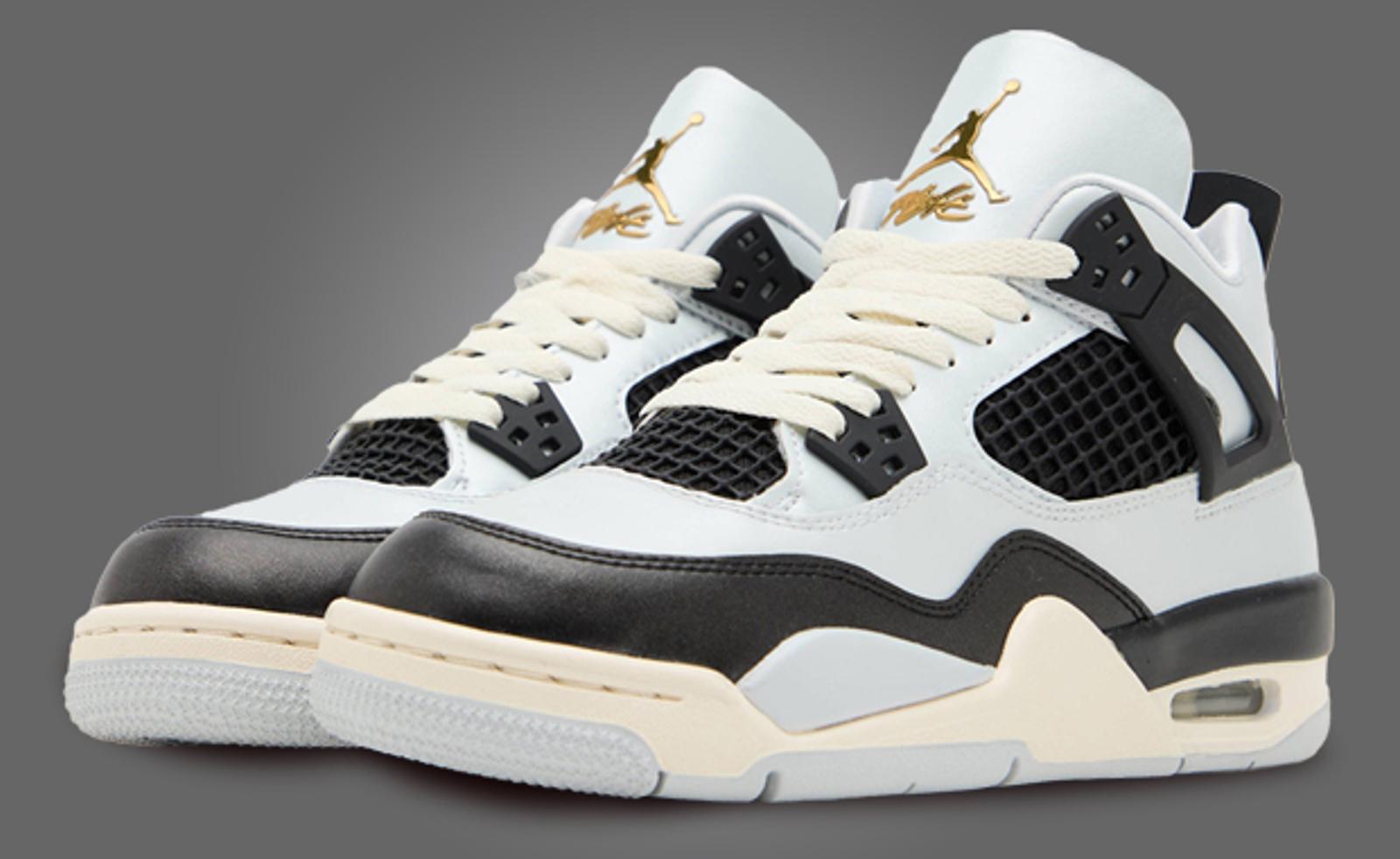 Air Jordan 4 Retro Platinum Gold (GS)