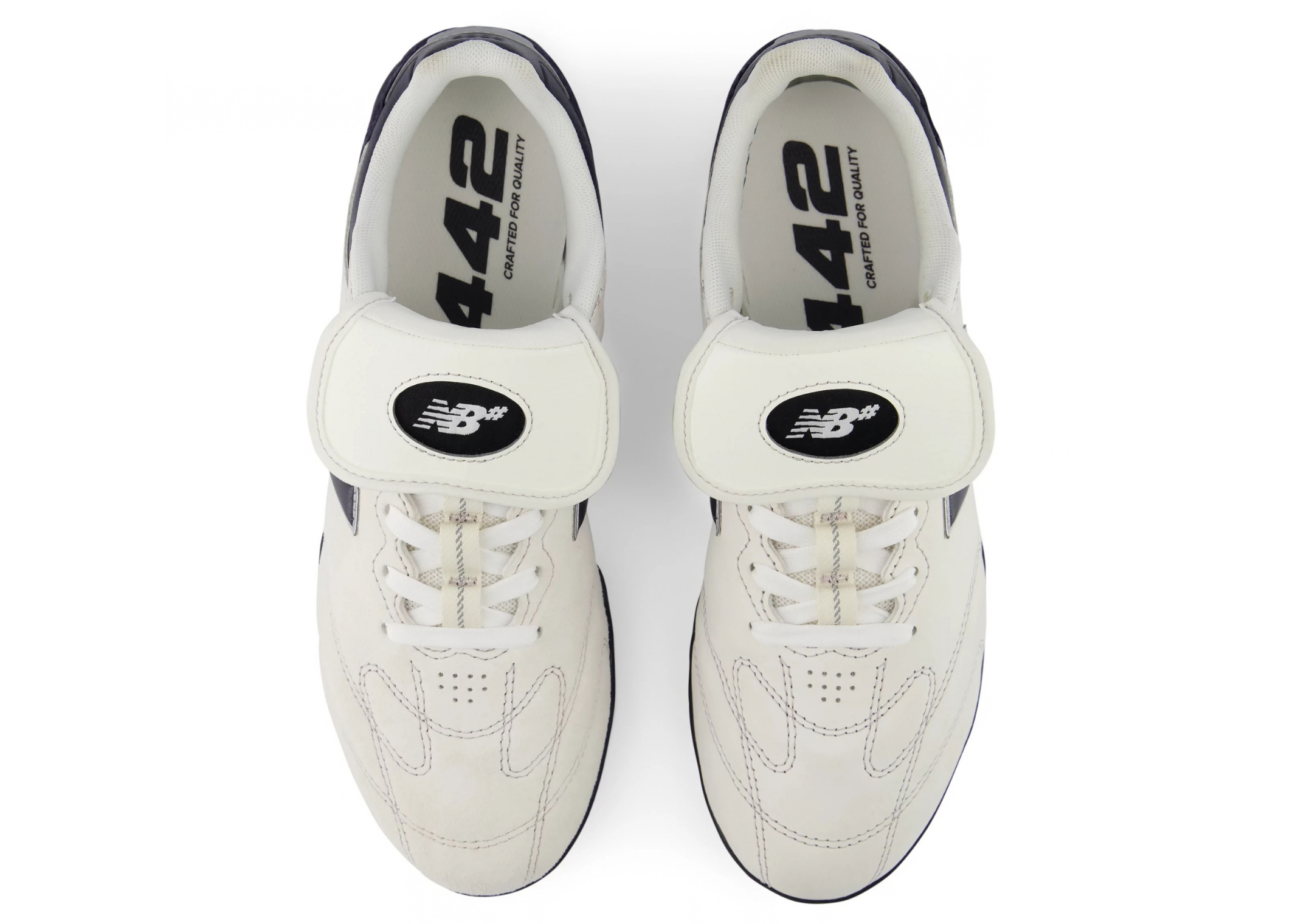 New Balance Numeric 442 White Dark Night - Top