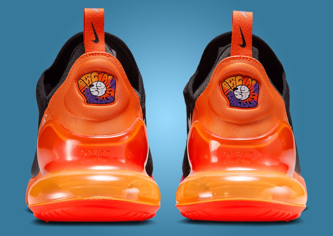 Nike Air Max 270 San Francisco Giants Heel Detail
