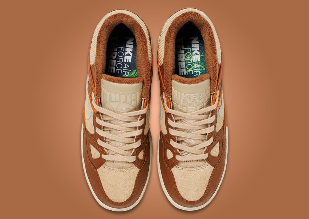 The Nigo x Nike Air Force 3 Low Light British Tan Releases