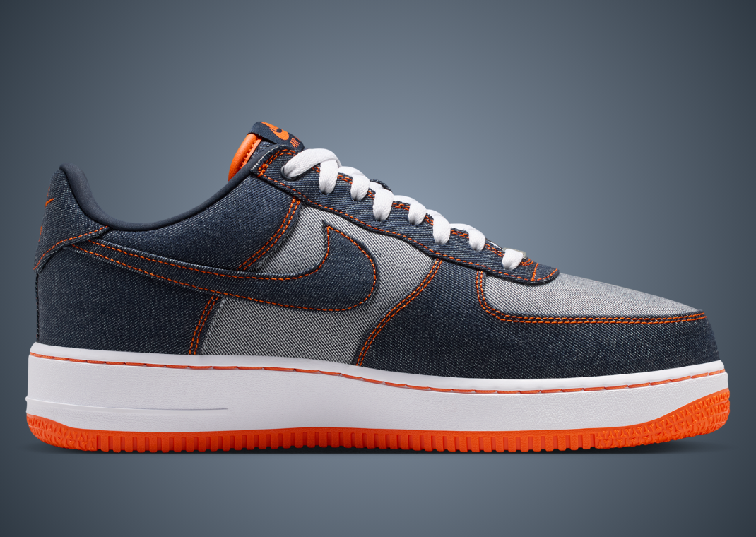 Nike Kobe Air Force 1 Low Protro Denim - Medial