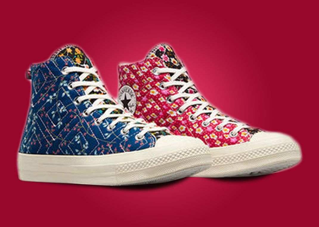 Beyond Retro x Converse Chuck 70 Hi Upcycled Canvas Angle