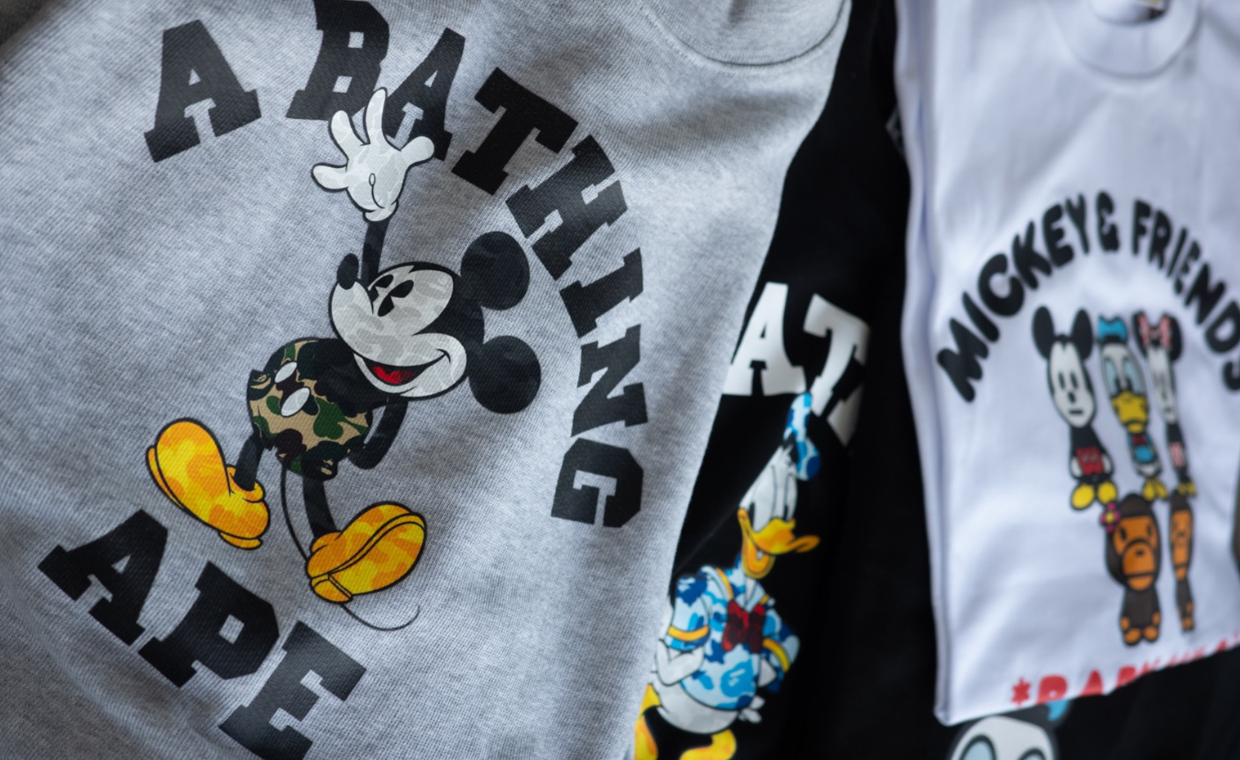 BAPE’s Mickey &amp; Friends Disney Collab Releases August 2026