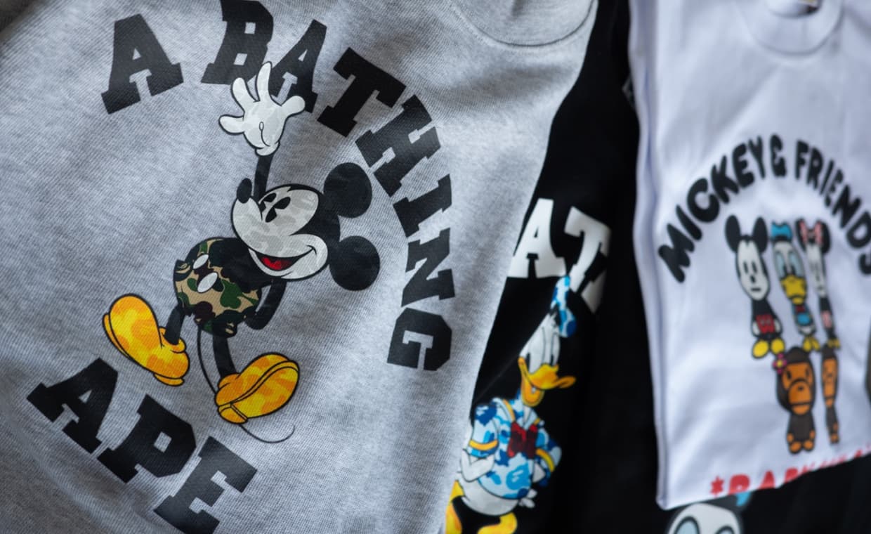 BAPE x Disney Mickey & Friends Collection