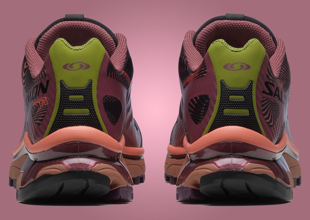 Salomon XT-4 OG Rave at Dawn Nocturne Tawny Port Heel