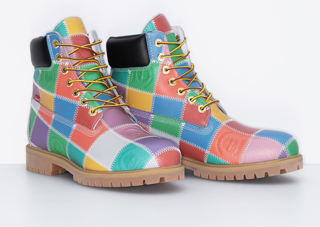 Supreme x Timberland 6-Inch Premium Waterproof Boot Multi - Angle
