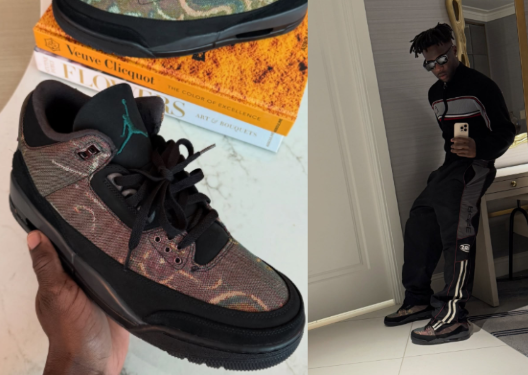 Nigel Sylvester Air Jordan 3 Retro Playground Black 