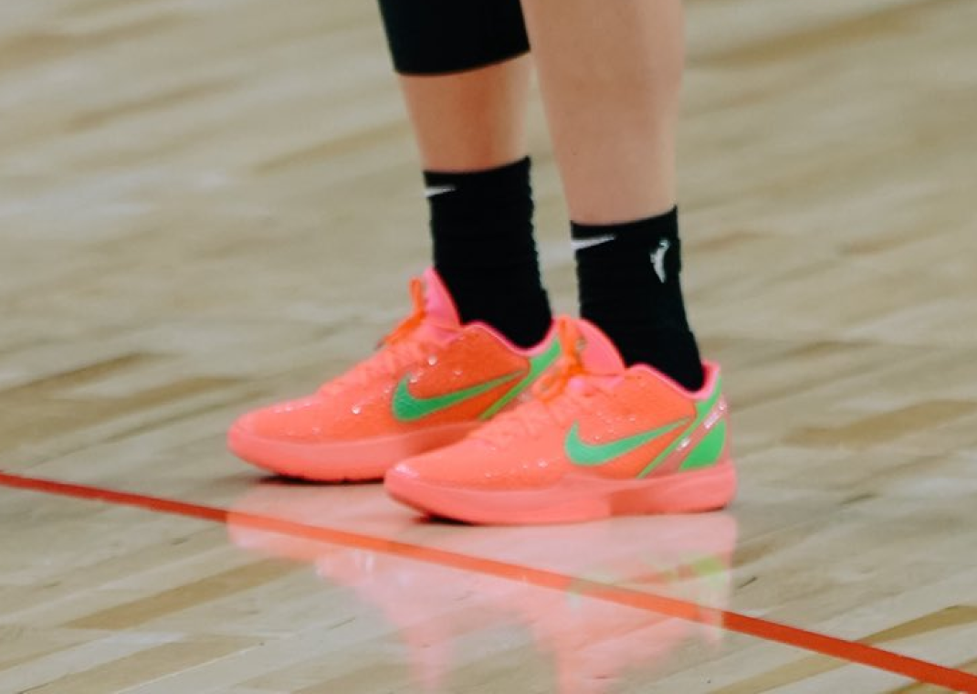 Kayla McBride in the Nike Kobe 6 Protro WNBA All-Star