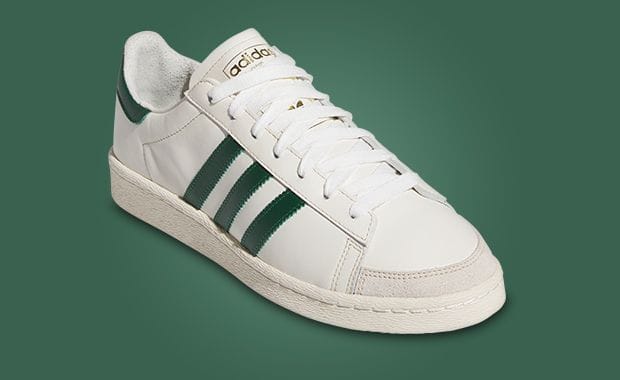 The adidas Jabbar Low Off White Dark Green Releases November 2024