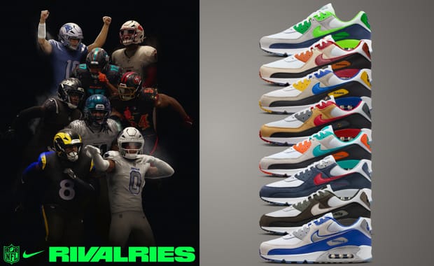 Nike is Showing out for NFL Season with Air Max 90s for Your Favorite Team