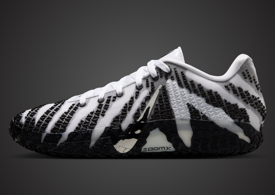 Nike Ja 3 TB White Black lateral