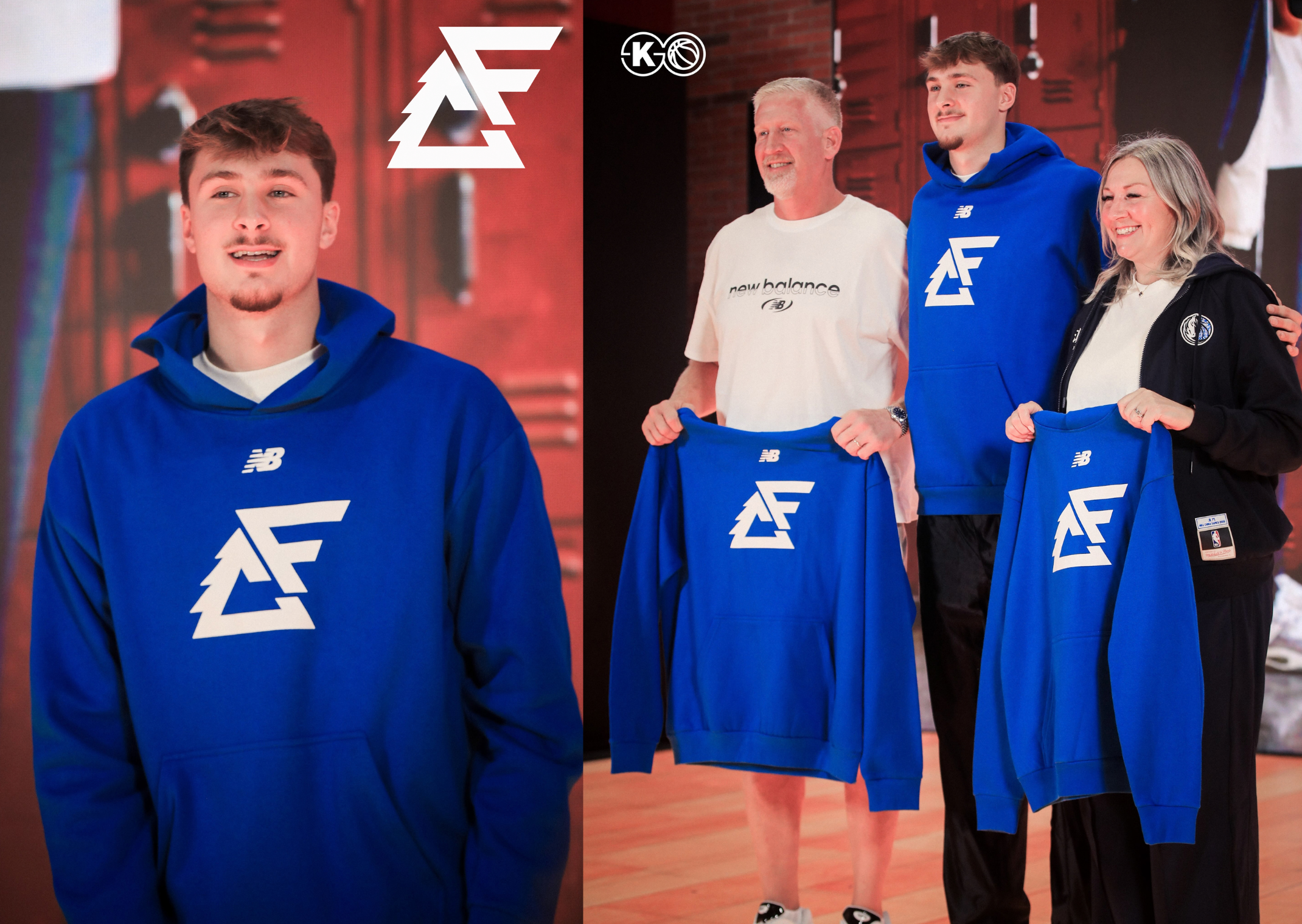 New Balance Cooper Flagg Signature Logo