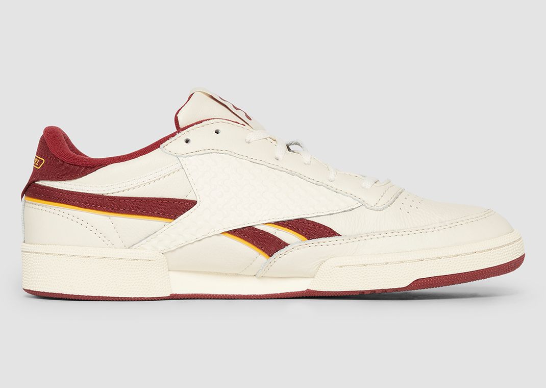 MANORS x Reebok Club C Revenge Vintage Burgundy Medial
