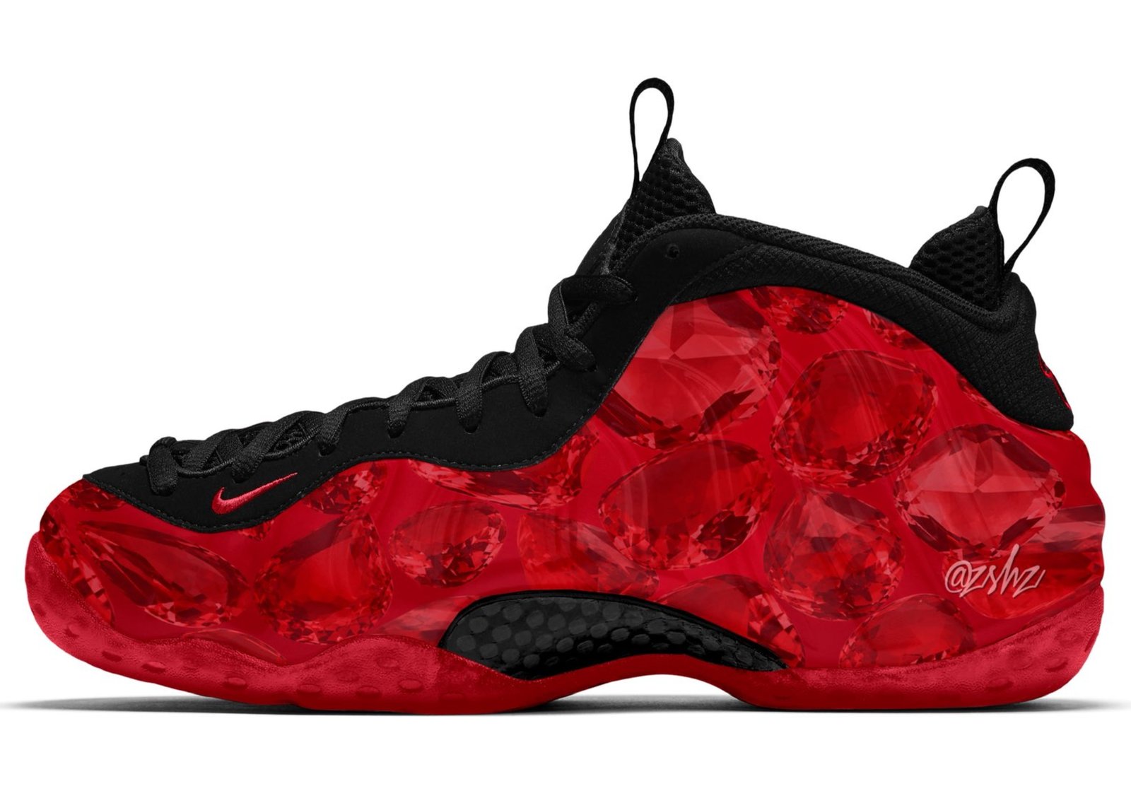 Nike Air Foamposite One PRM Ruby (W)