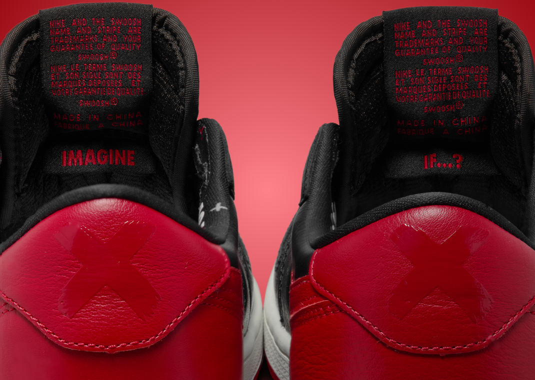 Air Jordan 1 Retro Low OG Banned - Back Detail