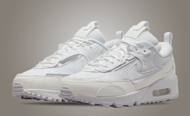 Nike Air Max 90 Futura Appears In Triple White