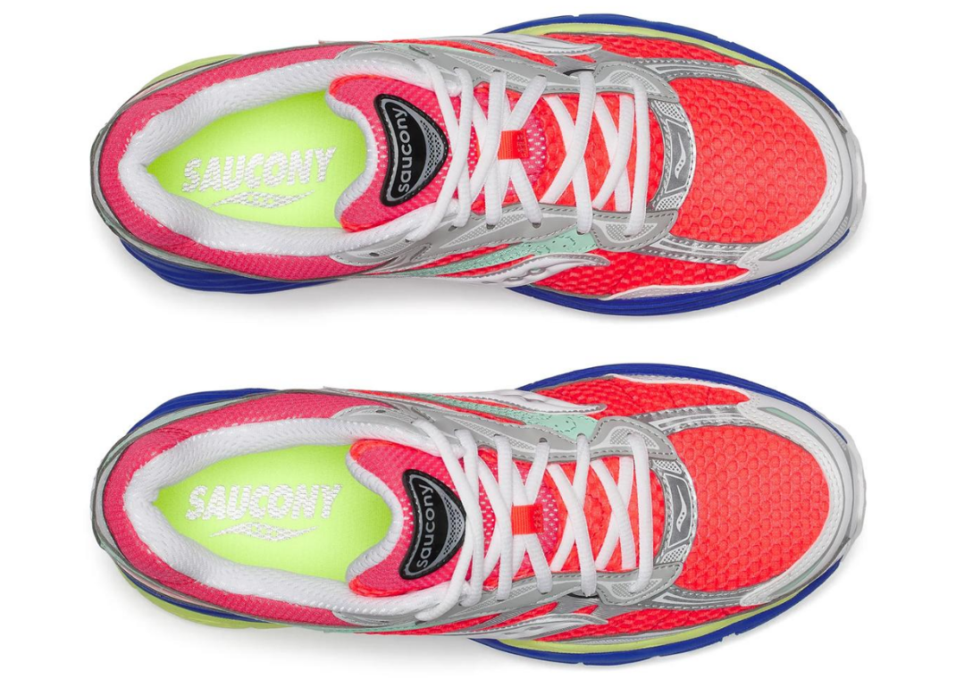 Saucony ProGrid Omni 9 Vizi Red Multi - Top