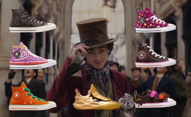 Willy Wonka x Converse Collection