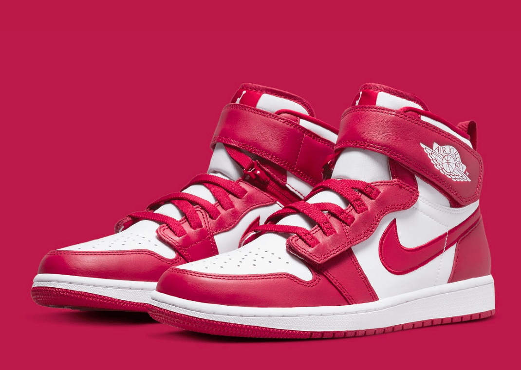 The Air Jordan 1 High Flyease Appears In Cardinal Red White