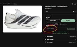 The adidas Adizero Adios Pro Evo 3 is Reselling for Thousands of Dollars on StockX