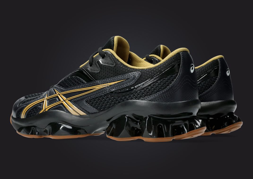 Kiko Kostadinov x Asics Gel-Quantum Zientzia Black Gold Heel