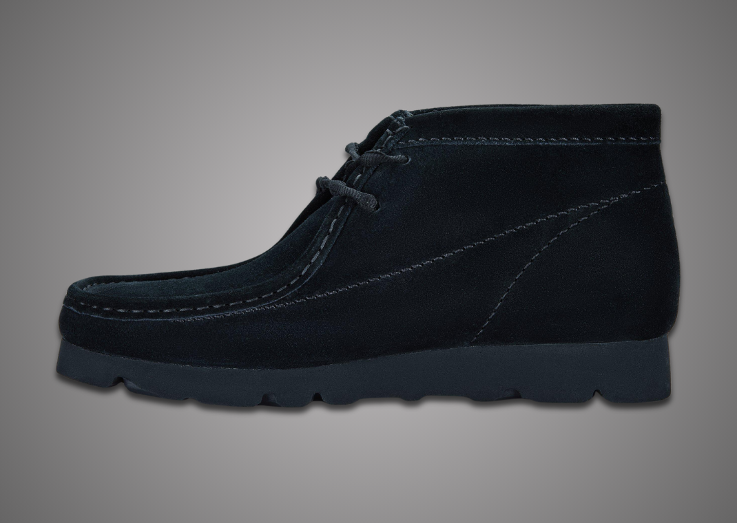 Post Archive Faction x Clarks Originals Wallabee Boot Black - Medial