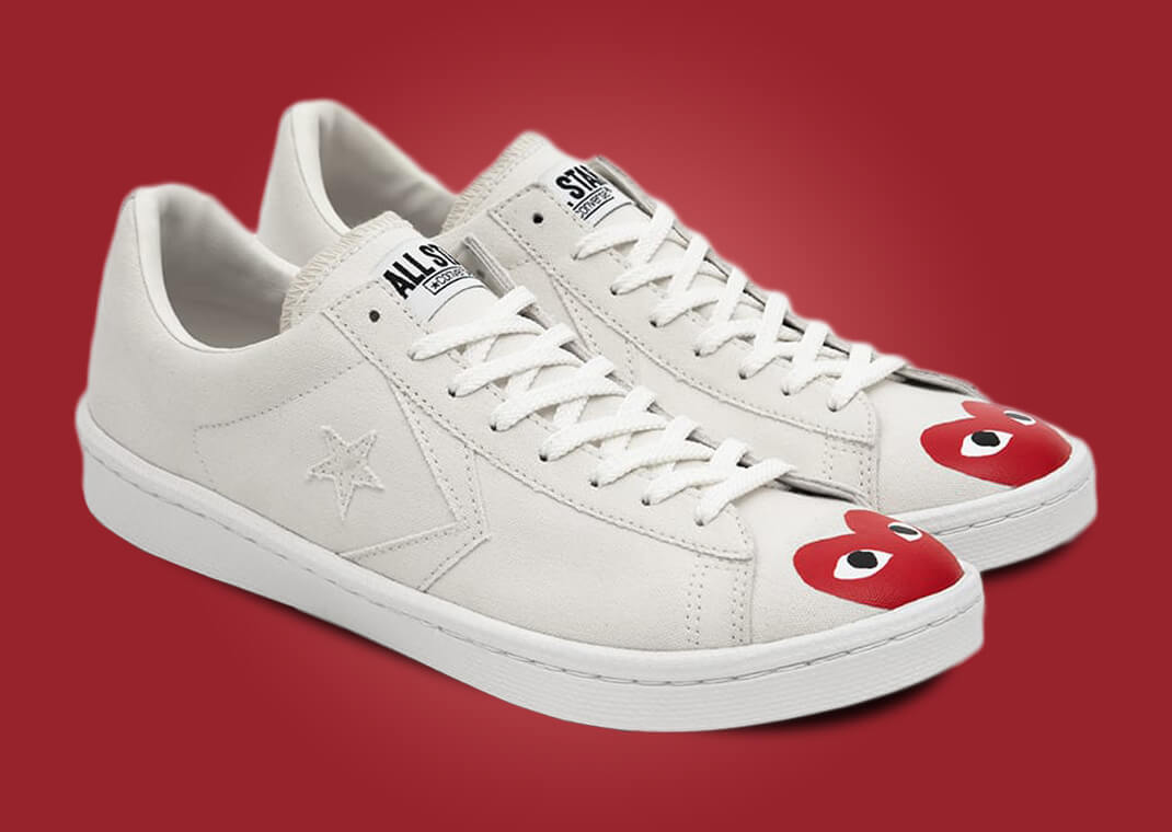 PLAY COMME des GARÇONS x Converse Pro Leather