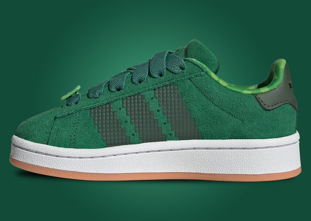 Minecraft x adidas Campus 00s Creeper Medial