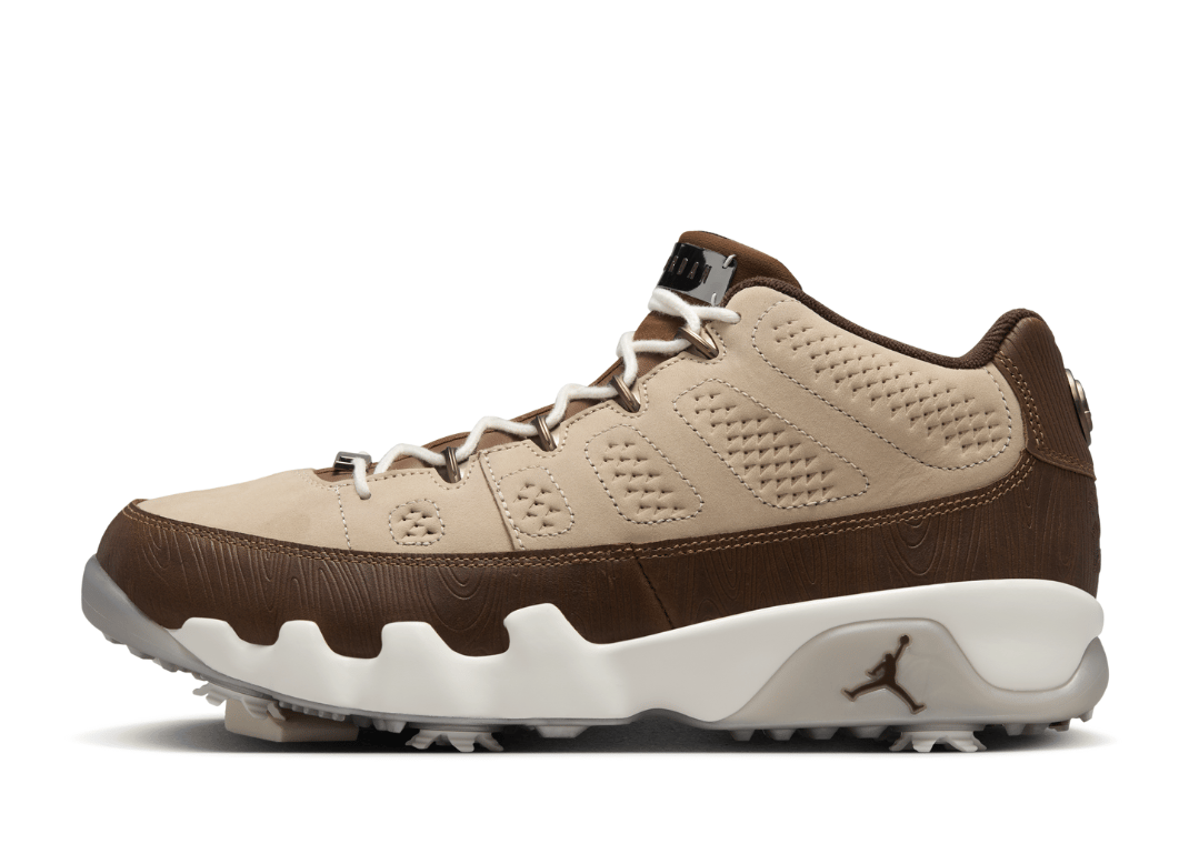 Air Jordan 9 Golf NRG Woodgrain Lateral
