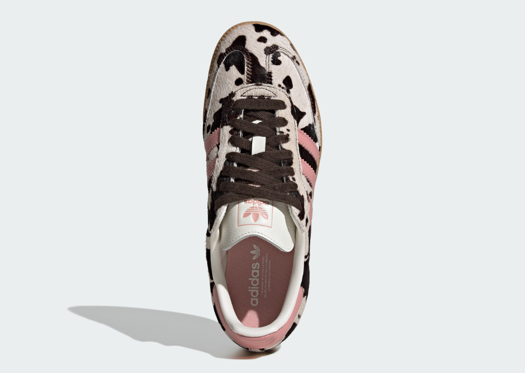 adidas Samba Cow Print White Pink - Top
