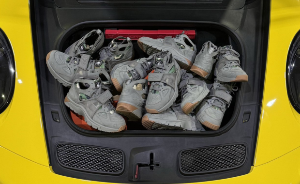 Corteiz x Nike Air Trainer Huarache Flat Pewter