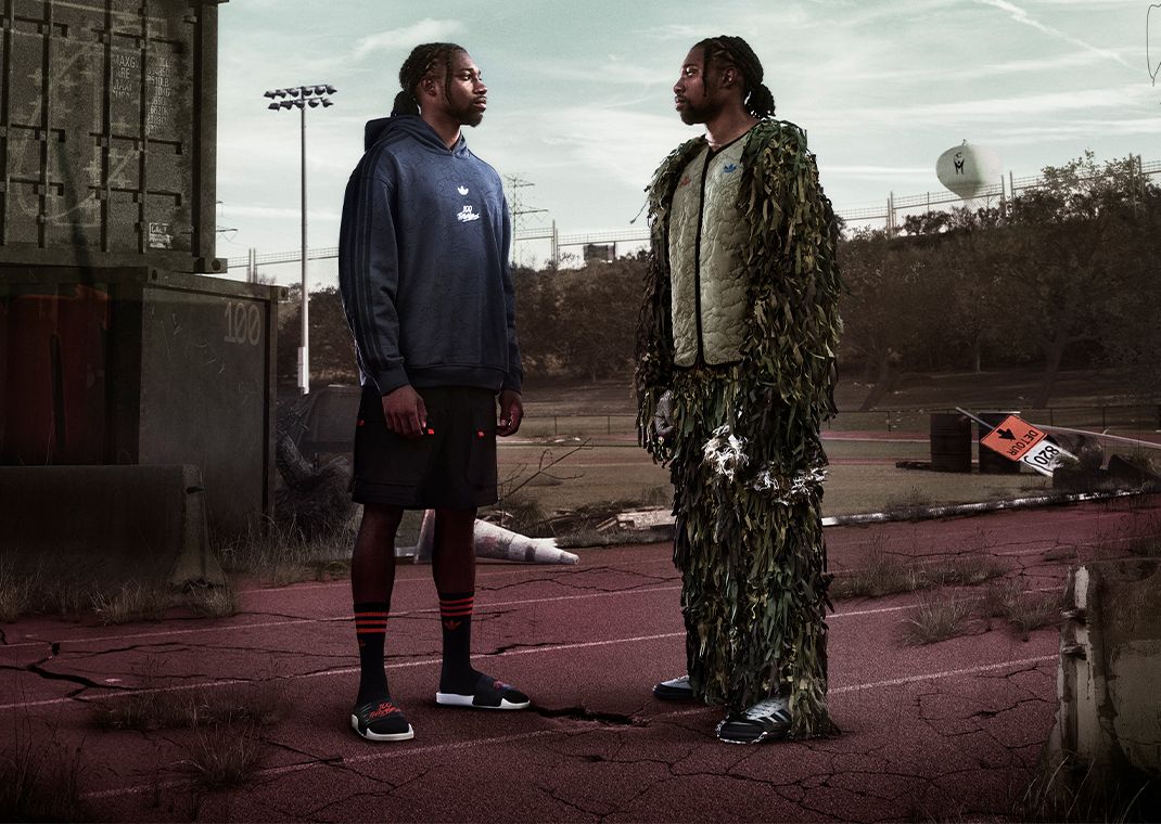 Noah Lyles for the 100 Thieves x adidas Spring/Summer 2025 Collection