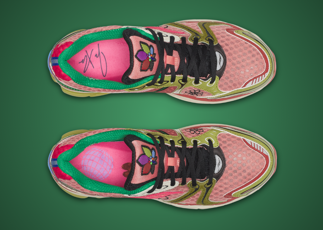 Jae Tips x Saucony ProGrid Triumph 4 Flowers Grow Uptown Virginia Creeper Top