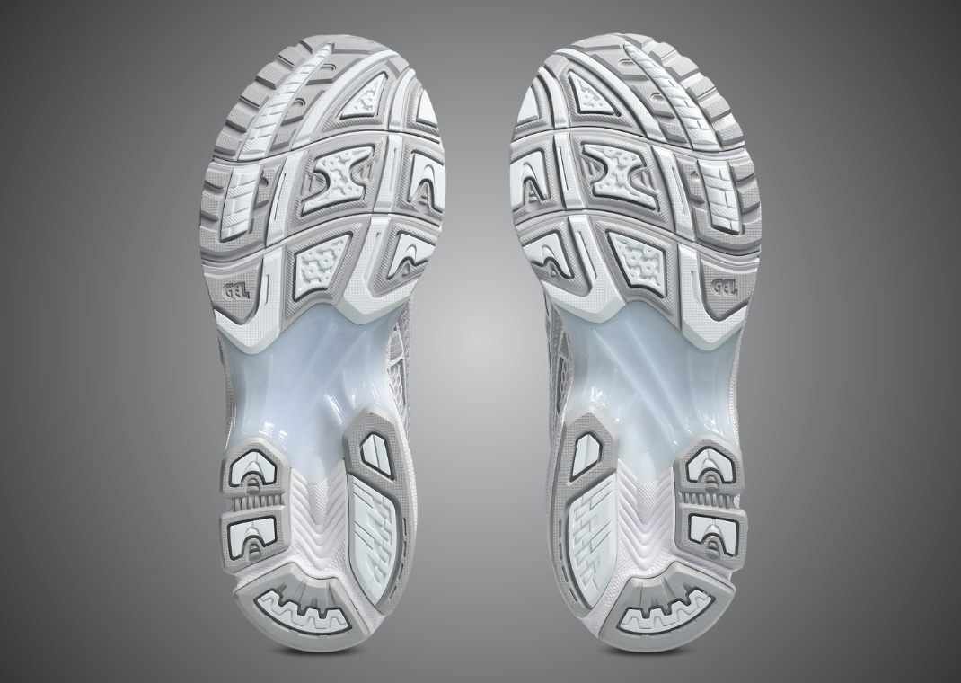 Thom Browne x Asics Gel-Kayano 14 White - Bottom