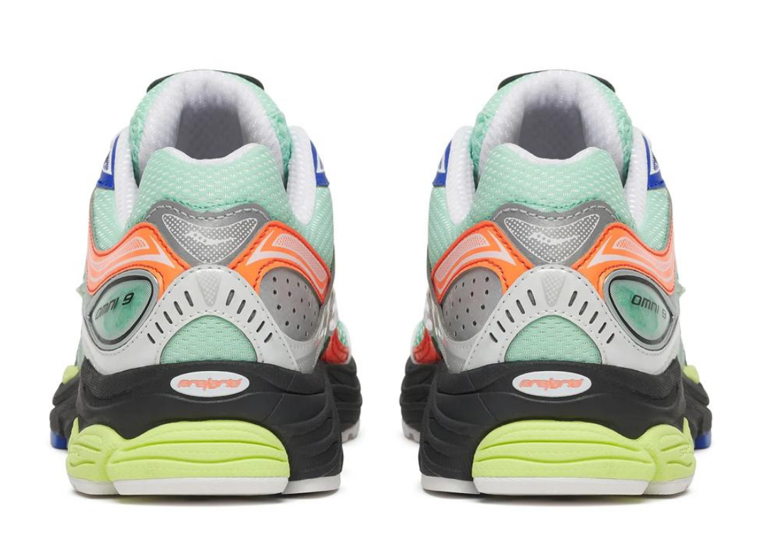 Saucony ProGrid Omni 9 Mint Multi - Back