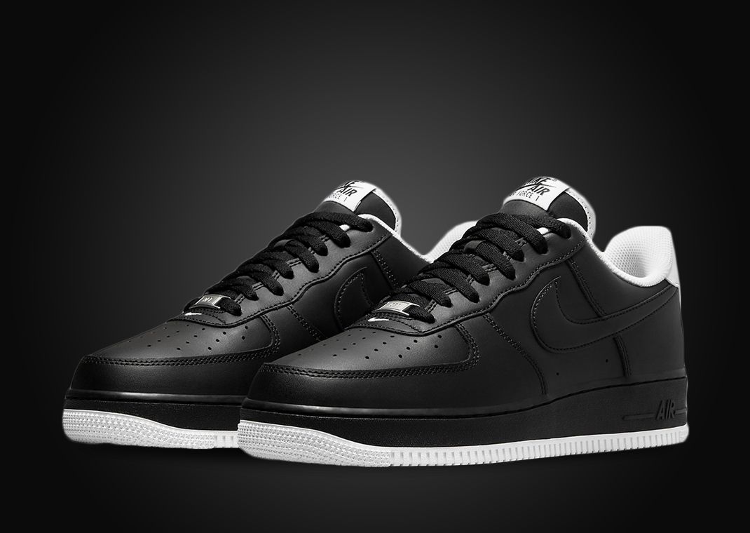 Nike Air Force 1 Low Black Black White