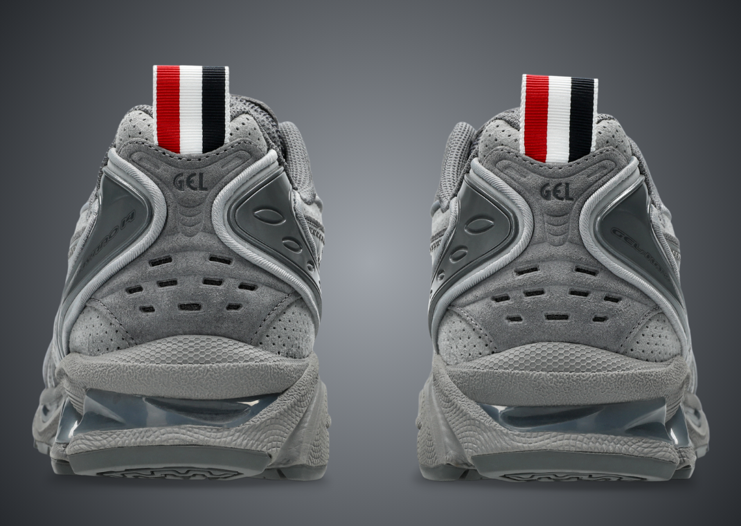 Thom Browne x Asics Gel-Kayano 14 Grey - Back