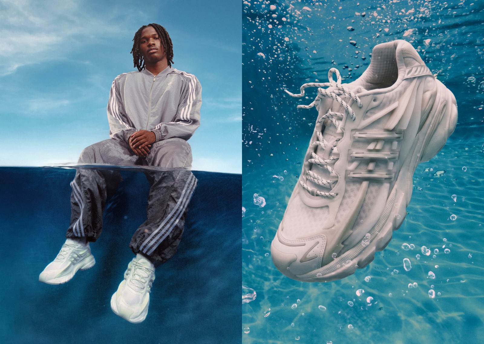 Pharrell Williams x adidas Adistar Jellyfish Triple White