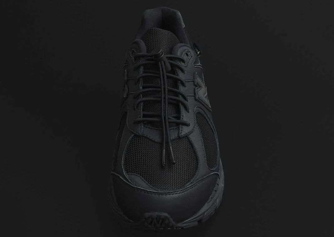 The JJJJound x New Balance 2002R Gore-Tex Triple Black