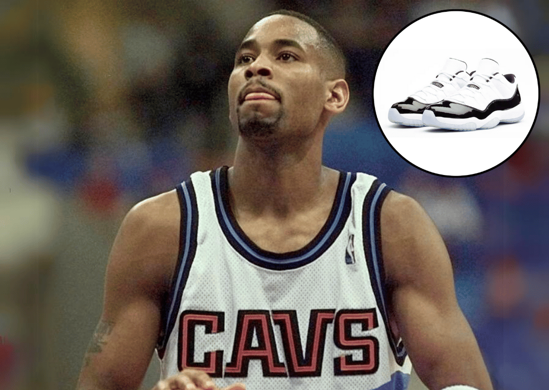 Derek Anderson For Team Jordan - Jordan 11 Low Concord PE