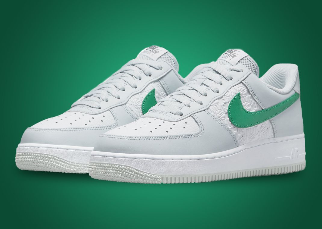 Nike Air Force 1 Low Hoops Grey Green