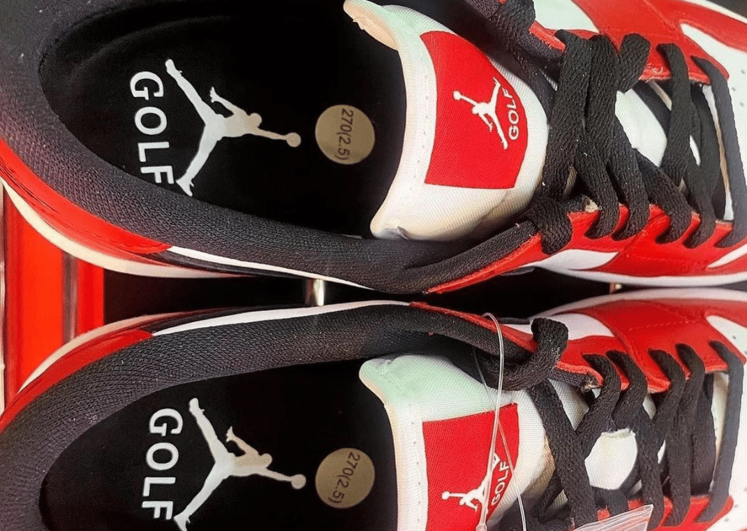 The Jordan 1 Low Chicago Is Going Golfing