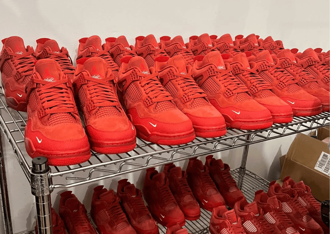 Nigel Sylvester's Air Jordan 4 Retro OG SP Brick by Brick