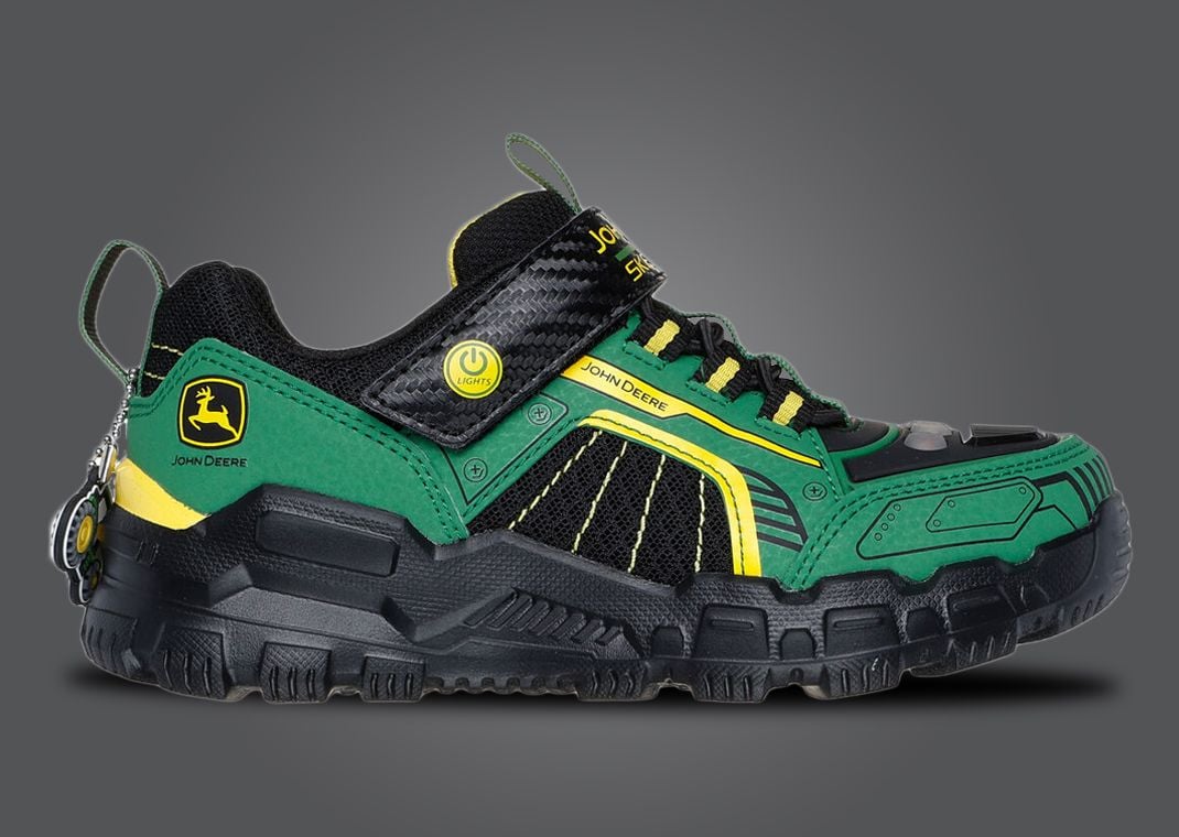 John Deere x Skechers Adventure Track Rugged-Brights Green Black (PS)