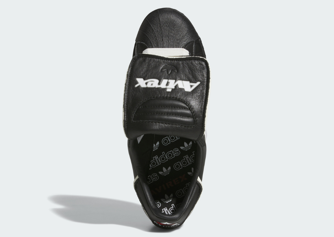 Avirex x adidas Superstar Black - Top