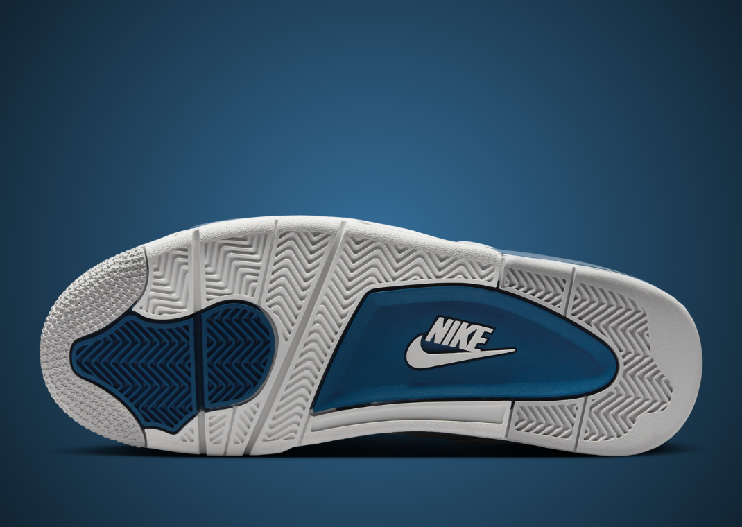 Air Jordan 4 Retro Military Blue Outsole