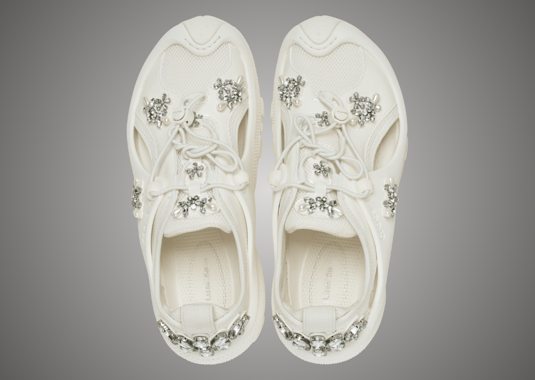 Simone Rocha x Crocs Trailbreak 2 Oyster - Top