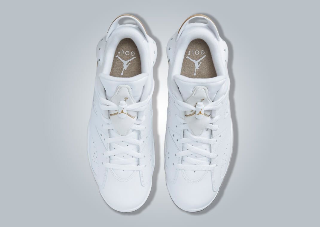 The Air Jordan 6 Retro Golf Comes in White Khaki