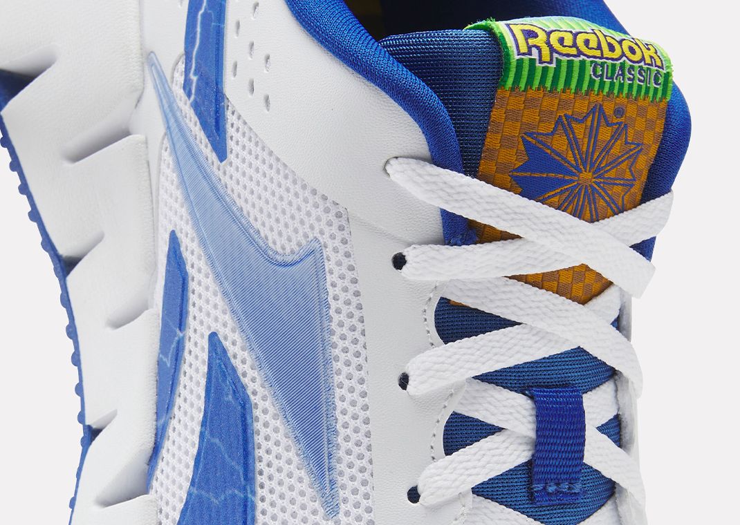 Sonic the Hedgehog 3 x Reebok Zig Dynamica Sonic (GS) Detail